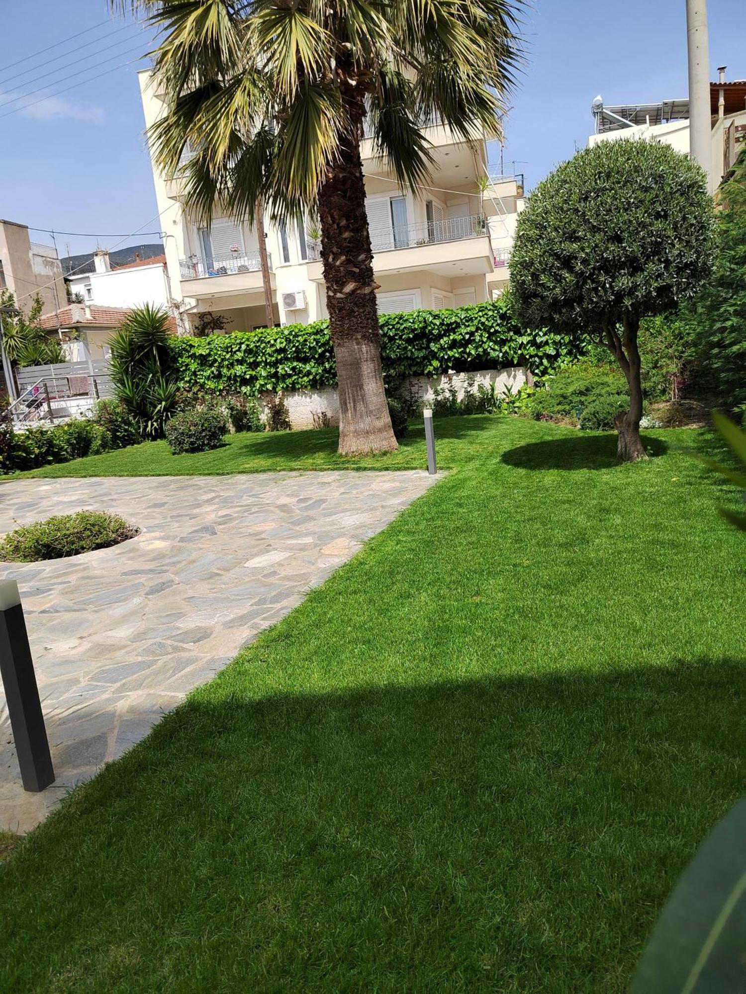 شقة Cosy House With Garden فولوس المظهر الخارجي الصورة